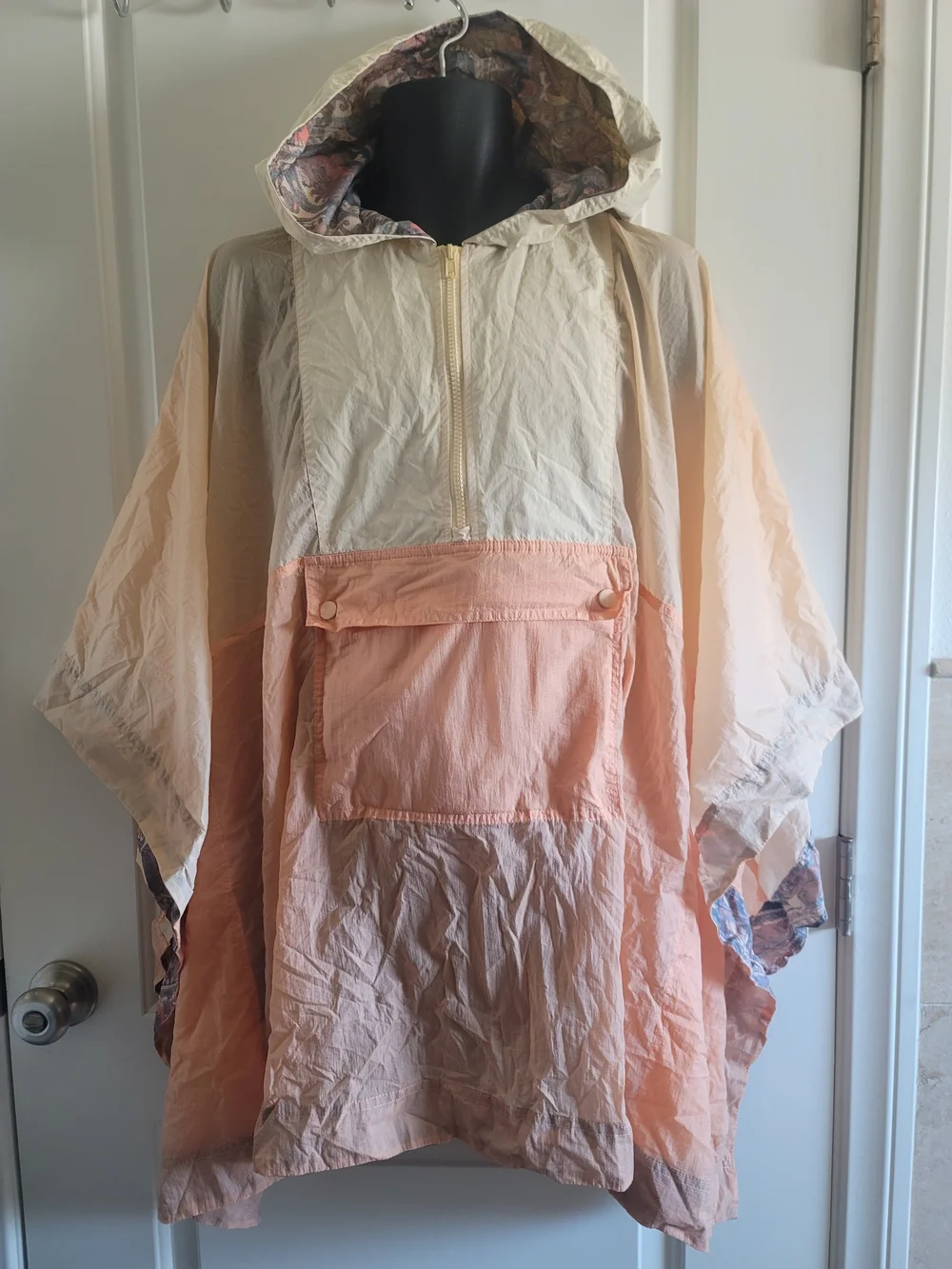 Free People Poncho Jacket/Windbreaker